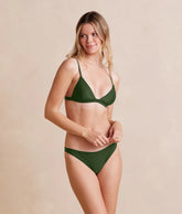 The Triangle Bikini Top - Olive