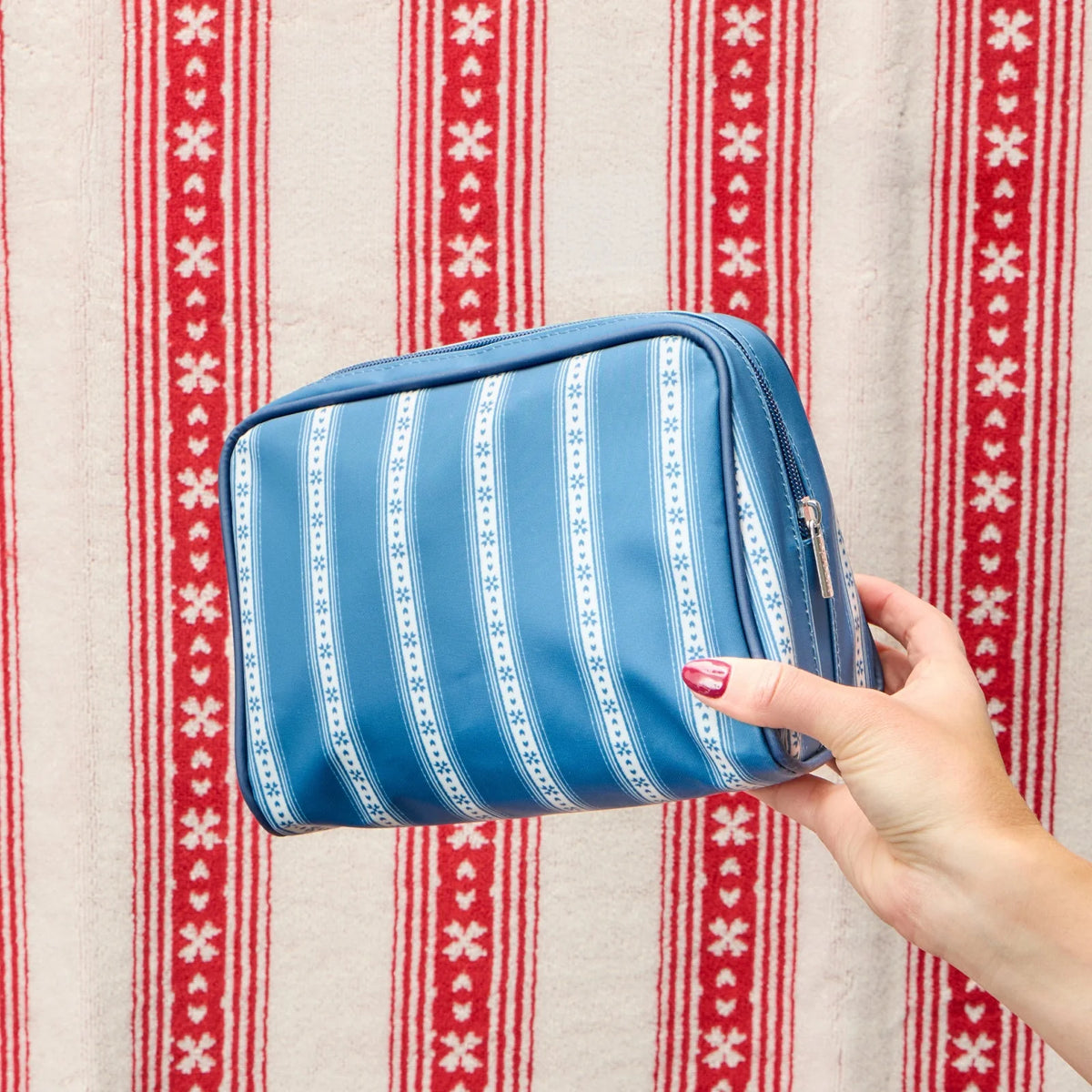 Summersalt x Weezie Small Patterned Toiletry Bag