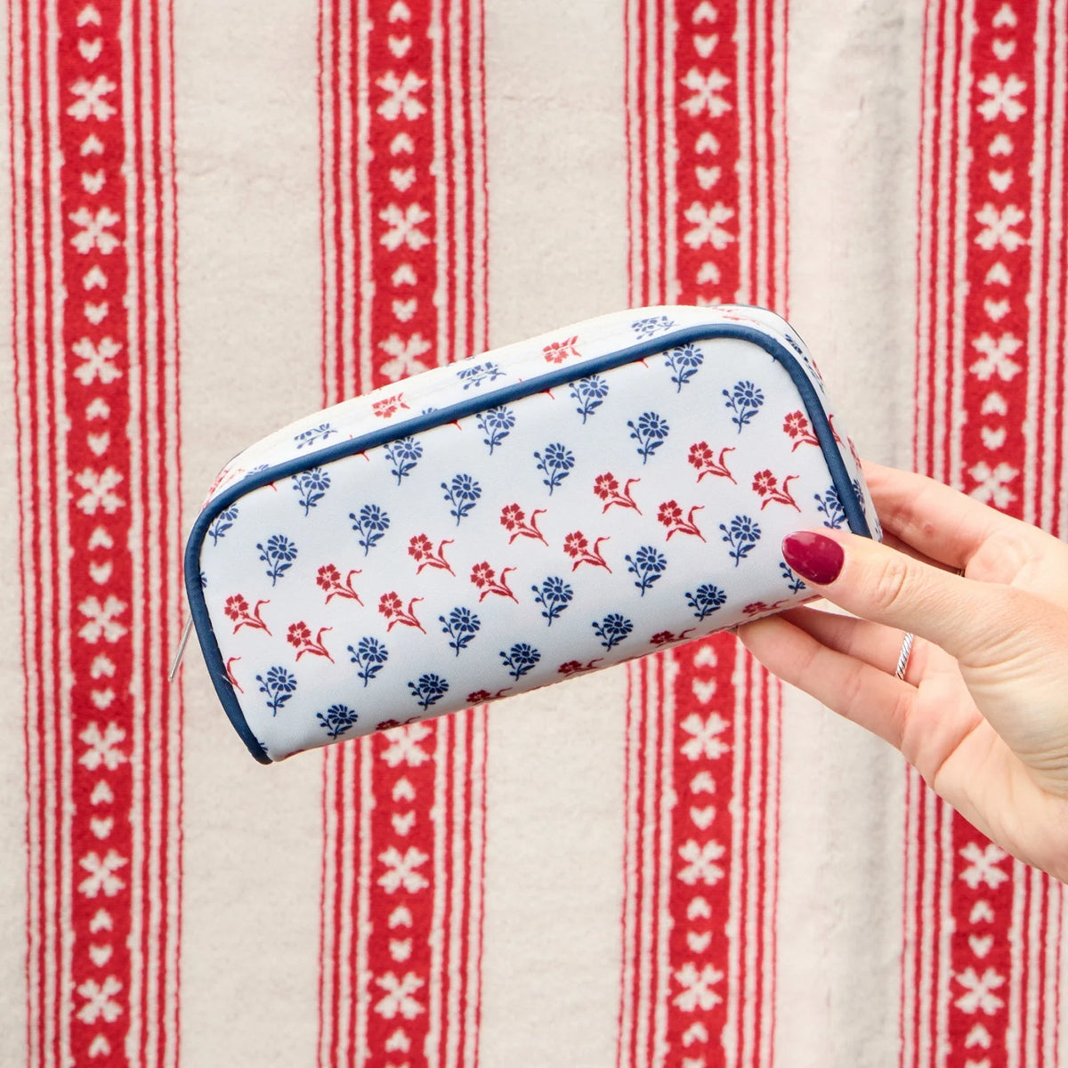 Summersalt x Weezie Mini Patterned Toiletry Bag